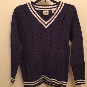 Gap V-Neck Cable knit Sweater